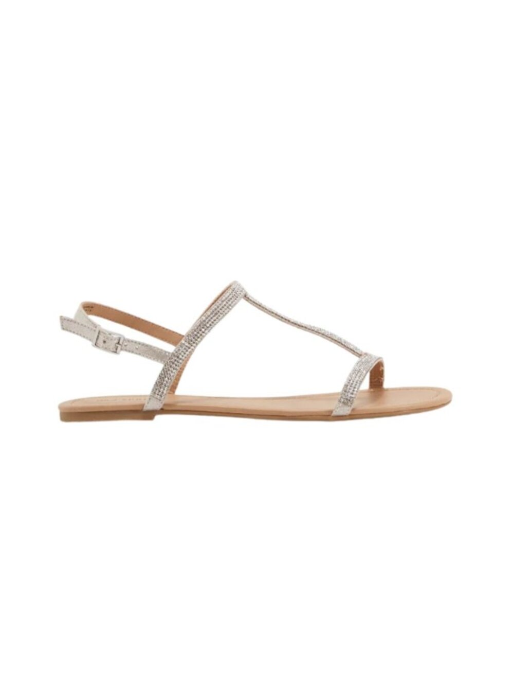 Call It Spring Rhinestone Flat Sandals — Size 9 - Picture 2 of 7